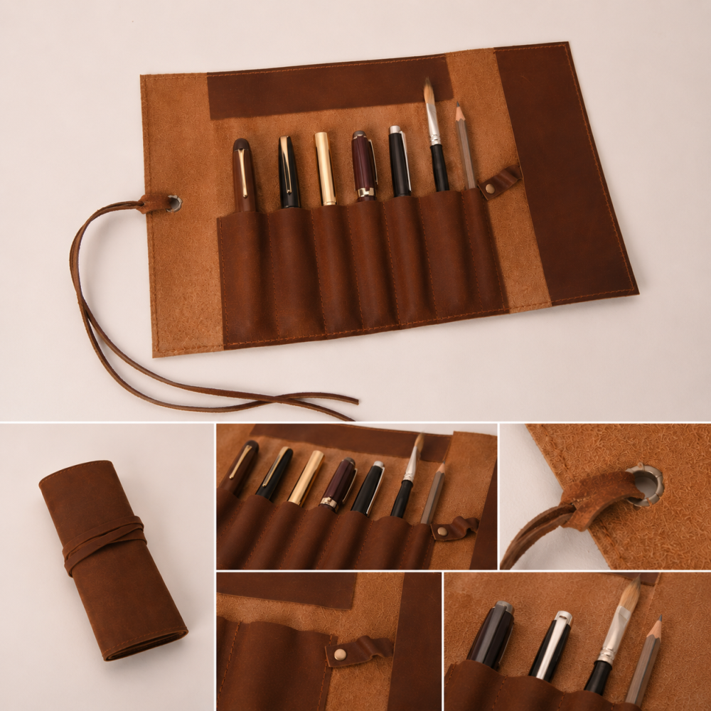 Organizator Multifunctional din Piele Naturala – Eleganta, Ordine si Protectie pentru Accesoriile Tale [6]