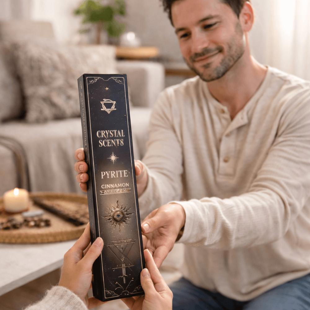 Smudge Kit cu Pirita si Betisoare Parfumate cu Scortisoara – Ritual de Abundenta, Protectie si Energie Activa [3]