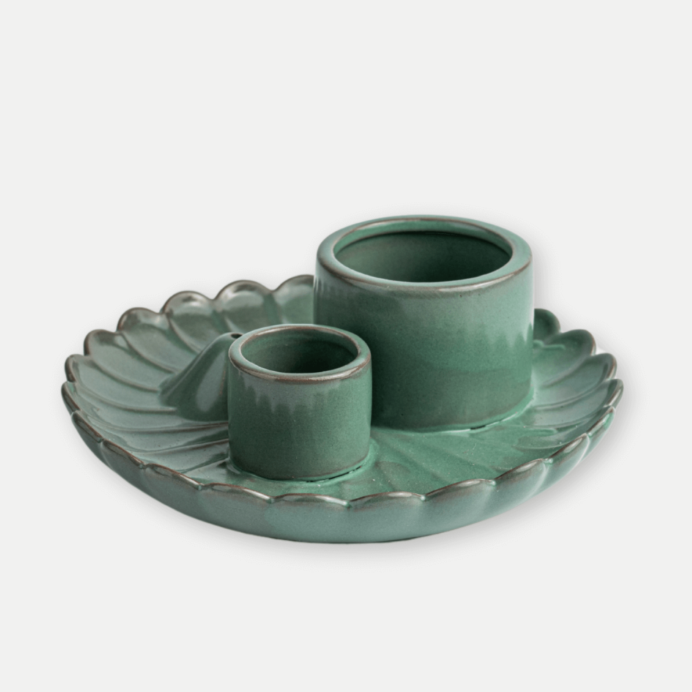 Suport ceramic verde 3 in 1 – Palo Santo, Salvie si Betisoare [7]