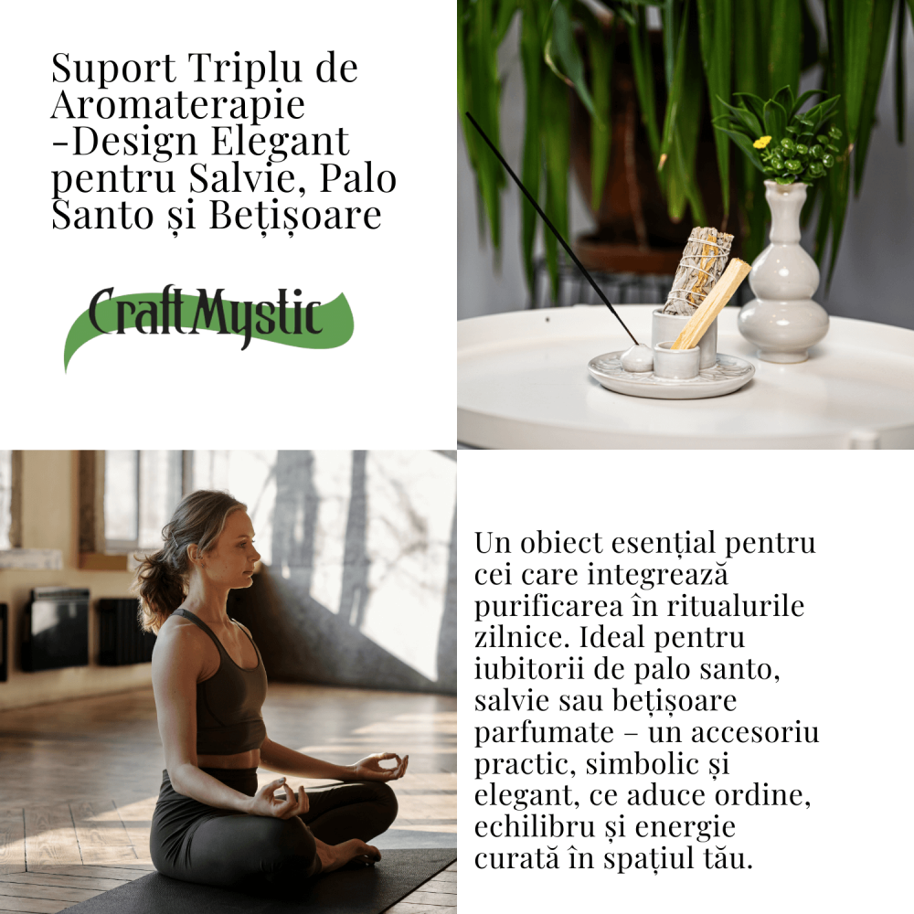 Suport Triplu de Aromaterapie – Ritual Complet pentru Armonie [3]