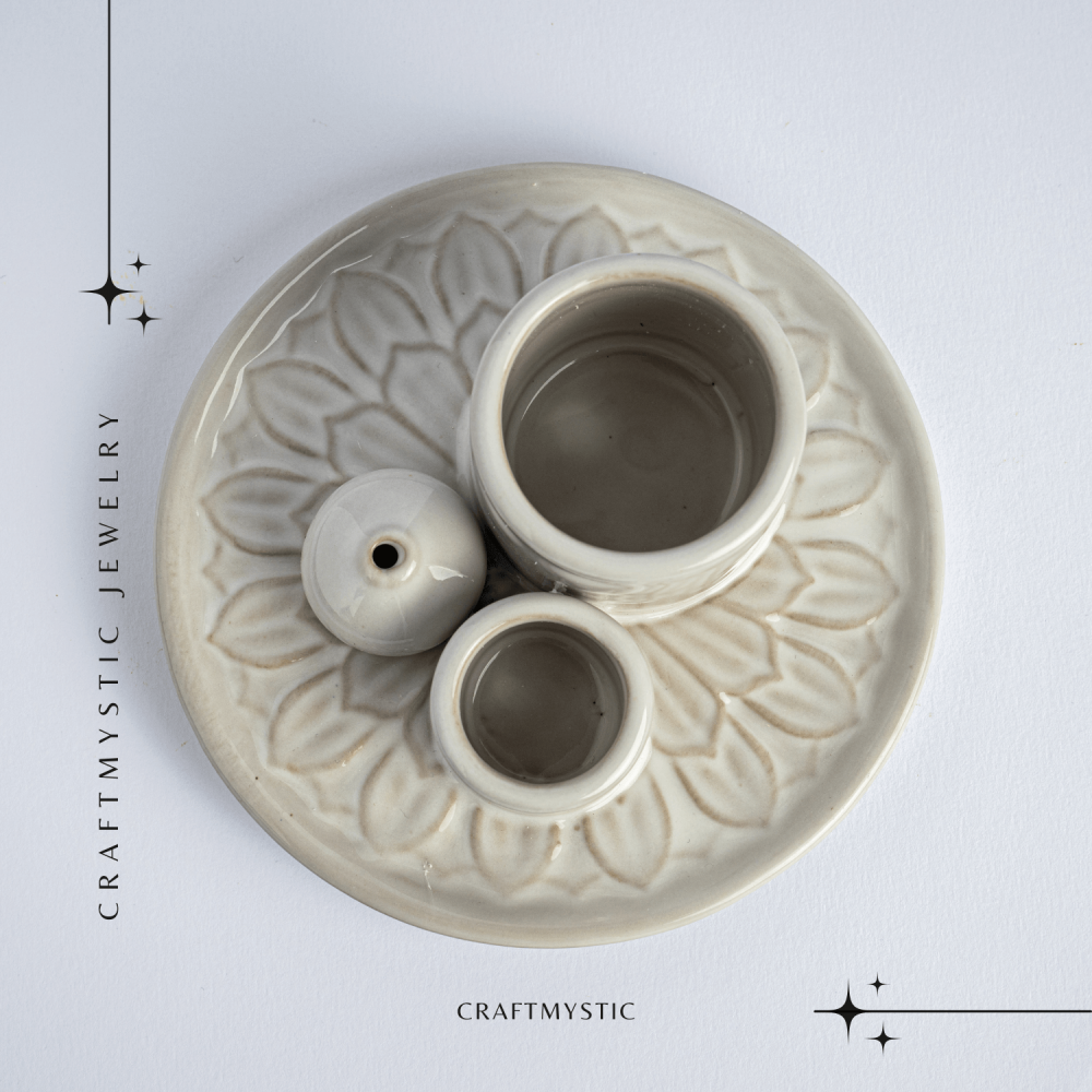 Suport Triplu de Aromaterapie – Ritual Complet pentru Armonie [5]