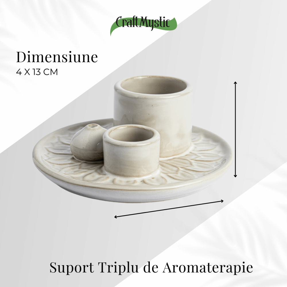 Suport Triplu de Aromaterapie – Ritual Complet pentru Armonie [4]