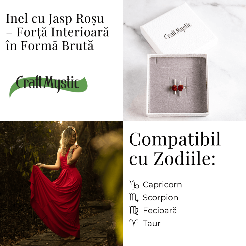 Forta interioara in forma bruta – Inel cu jasp rosu [5]