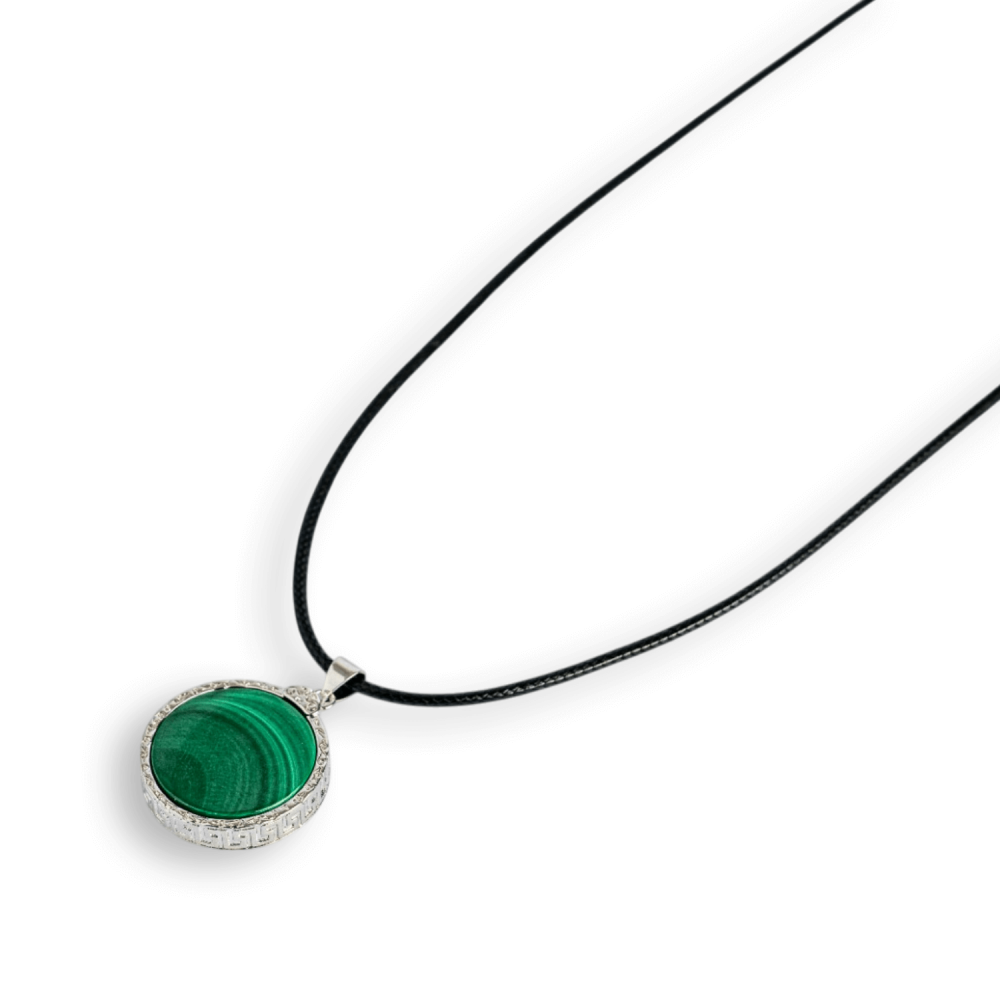 Puterea transformarii – Colier cu malachit pentru claritate si curaj [9]