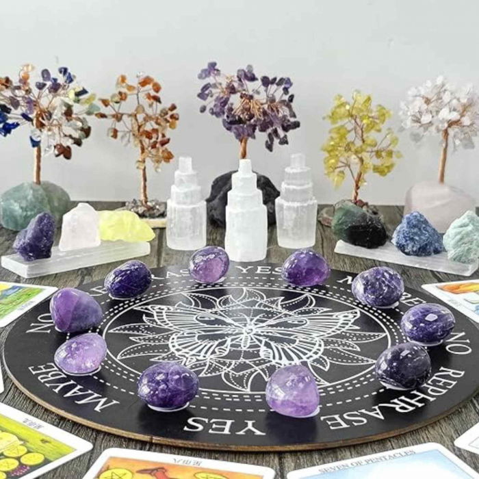 Piatra naturala de Ametist polisata 3-5 cm Ideala pentru Reiki si Vindecare Energetica [4]