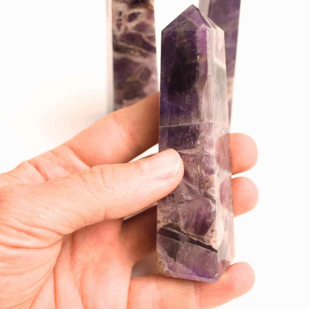 Turn din Ametist cu 4 laturi – Claritate mentala si echilibru spiritual [2]