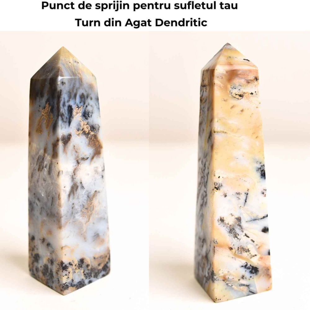 Turn din Agat Dendritic – Sustinere blanda pentru sufletul tau [3]