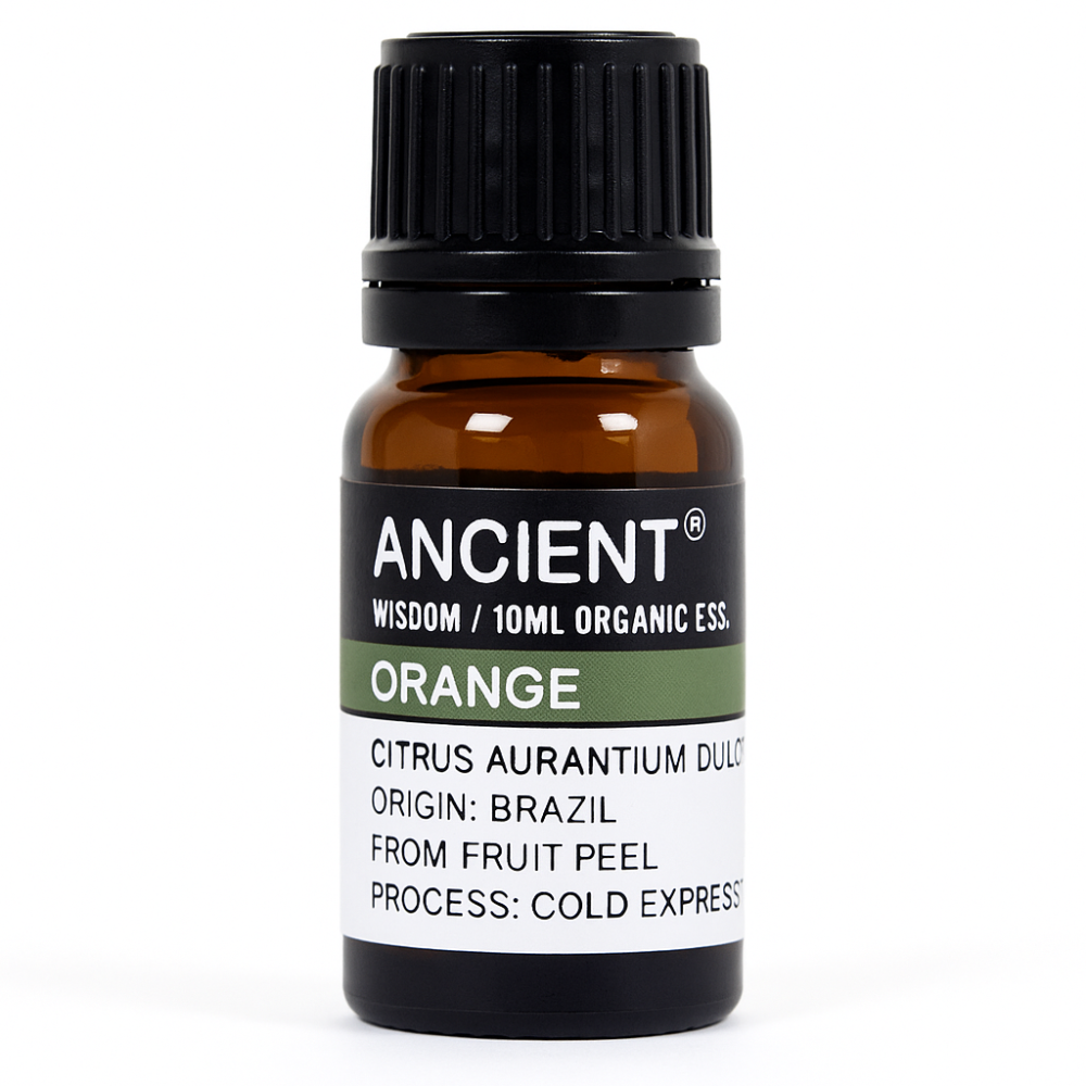 Ulei esențial organic Orange 10 ml (Citrus aurantium dulcis) – citric, revigorant, pentru difuzor & masaj diluat [1]