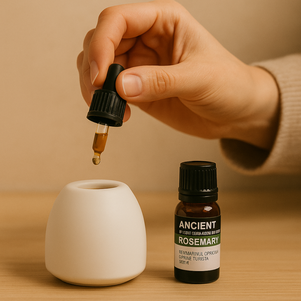 Ulei esential organic Rosemary 10 ml (Rosmarinus officinalis) – proaspat, tonic, pentru difuzor si scalp [3]