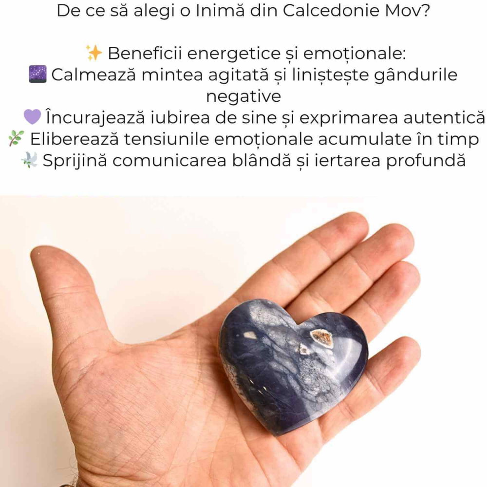 Inima din Calcedonie Mov – Liniste pentru minte, curaj pentru suflet [3]