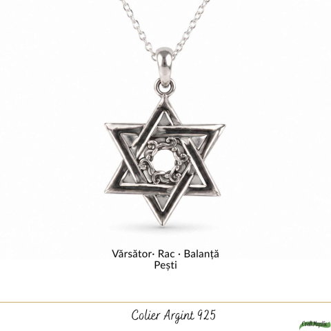 Colier Merkaba din Argint 925 – Protectie Spirituala si Echilibru Energetic [4]