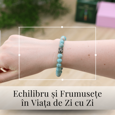 Bratara de tripla protectie lucrata manual din piatra fatetata naturala - Hematita, ochi de tigru si obsidian negru 8mm - Cadouri spirituale pentru curaj [2]