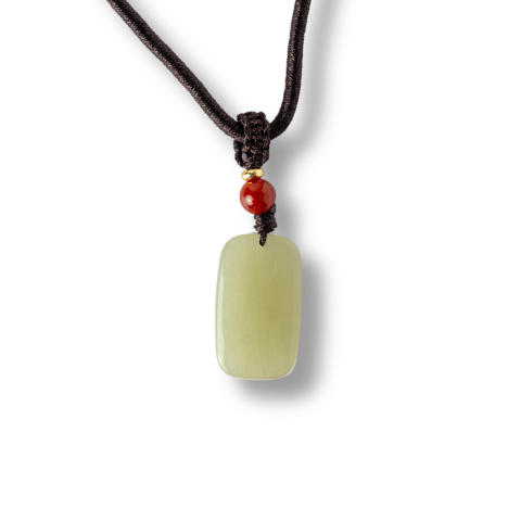 Cristale pe beneficii - Armonie si Protectie – Colier din Jad Hetian (Nefrit) Natural