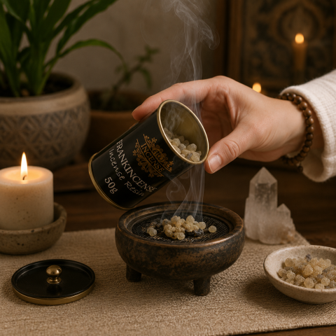 Tamaie Naturala Frankincense pentru Purificare si Liniste Interioara [3]