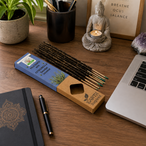 Betisoare Parfumate Palo Santo cu Citronella – Purificare Energetica si Relaxare Naturala [2]