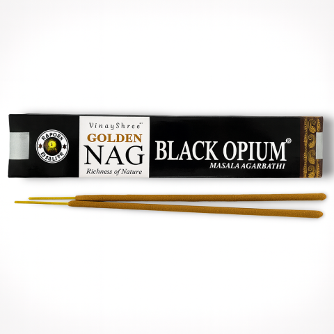 Betisoare Parfumate Golden Nag Black Opium – Aroma Misterului si Transformarii Interioare [0]