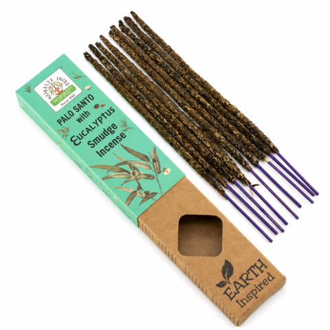 Aromaterapie - Betisoare Parfumate Palo Santo cu Eucalipt – Ritual de Purificare si Calm Interior