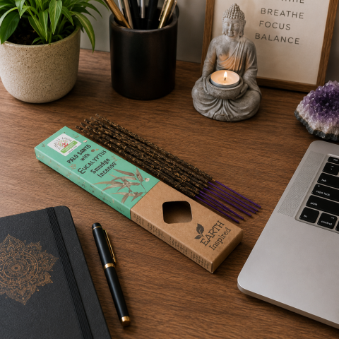 Betisoare Parfumate Palo Santo cu Eucalipt – Ritual de Purificare si Calm Interior [2]