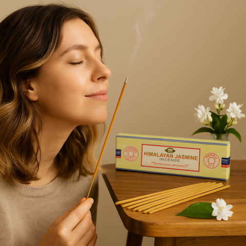 Satya Incense Sticks Himalayan Jasmine 15g – parfum iasomie [1]