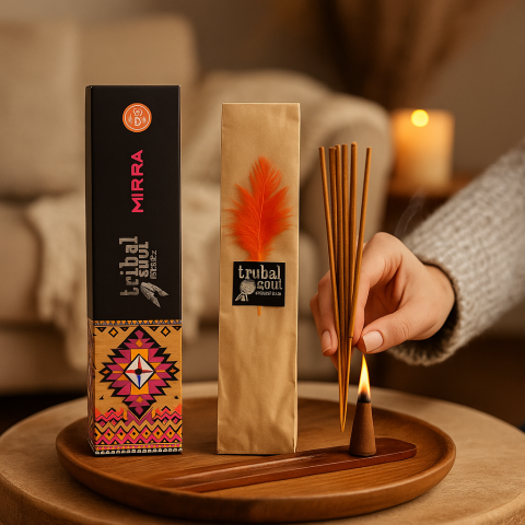 Betisoare Parfumate Tribal Soul Incense – Myrrh [1]