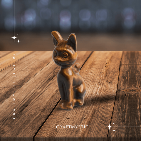 Gardiana curajului – Pisicuta din Ochi de Tigru pentru Protectie si Putere Interioara [7]