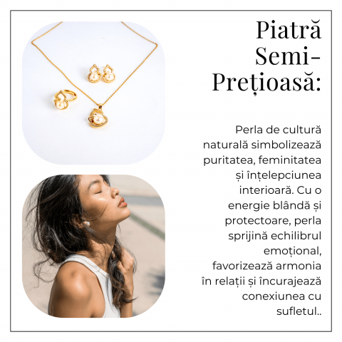 Set elegant cu perla naturala – Stralucire si feminitate intr-un singur gest [6]