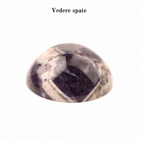 Mini Bol de Cristal natural din Ametist - 8,5 cm Castron din Piatra Semipretioasa pentru Decor, Incarcare si curatare [4]