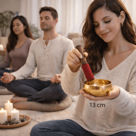 Bol Tibetan Mic din Cupru si Cositor – Instrument de Armonizare, Calm si Echilibru Interior [4]
