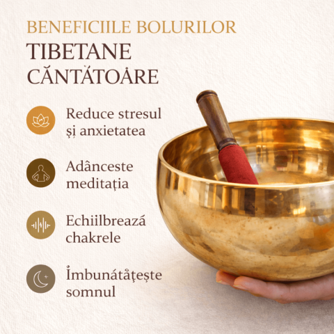 Bol Tibetan Mic din Cupru si Cositor – Instrument de Armonizare, Calm si Echilibru Interior [2]