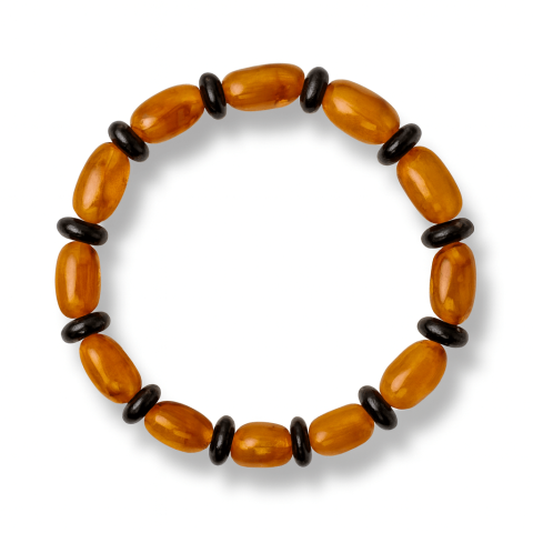 Protectie - Bratara Chihlimbar Galben si Maro-Rosiatic – Armonie Naturala, Protectie si Caldura Solara