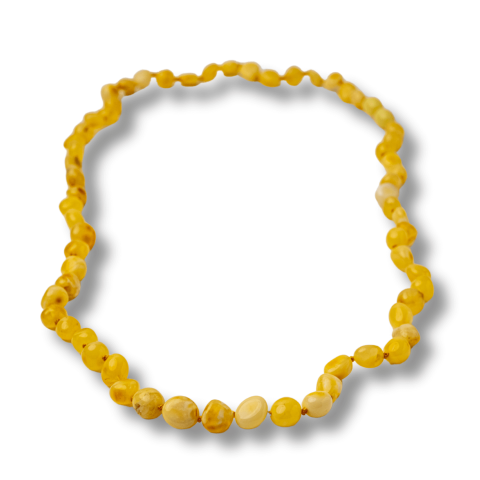 Protectie - Colier Chihlimbar Galben Natural – Lumina Solara, Armonie si Eleganta Organica