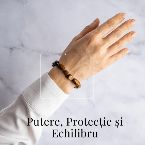 Bijuterie de Echilibru – Bratara cu Cristale Ochi de Tigru [1]