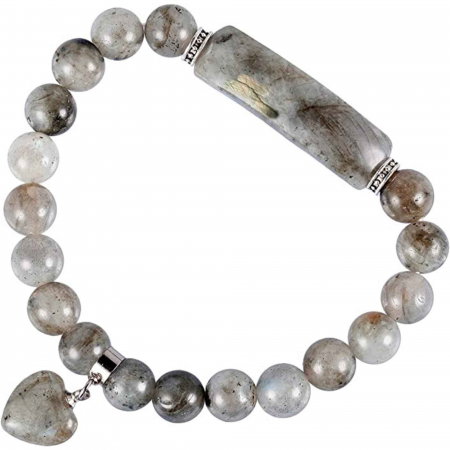 Bratara cu pietre semipretioase margele 8mm ochi de Labradorit: Echilibru si armonie [1]