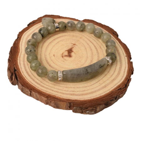 Bratara cu pietre semipretioase margele 8mm ochi de Labradorit: Echilibru si armonie [3]