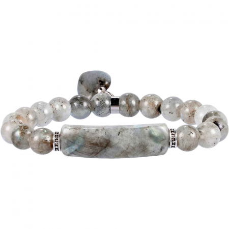 Bratara cu pietre semipretioase margele 8mm ochi de Labradorit: Echilibru si armonie [5]