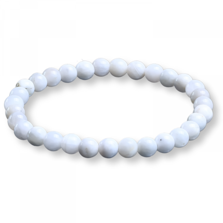 Bratara cu margele 6mm din Piatra Lunii Curcubeu pentru Vindecare Emotionala [8]