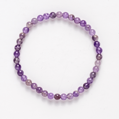 Bratara Elastica din Ametist 5mm – Claritate Mentala si Echilibru Emoțional [8]