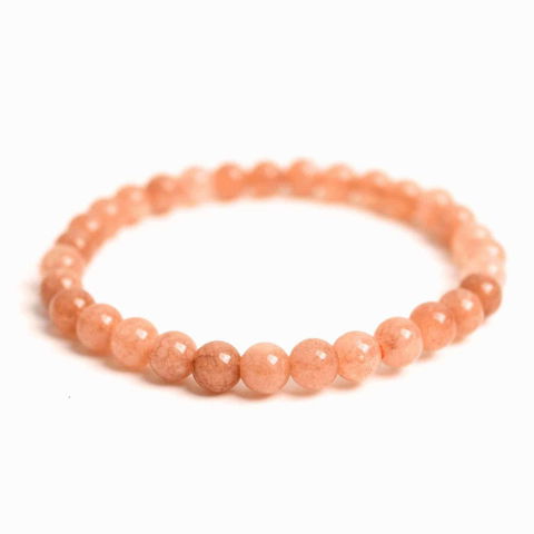 Bratara elastica cu piatra soarelui 6mm – Energie si optimism