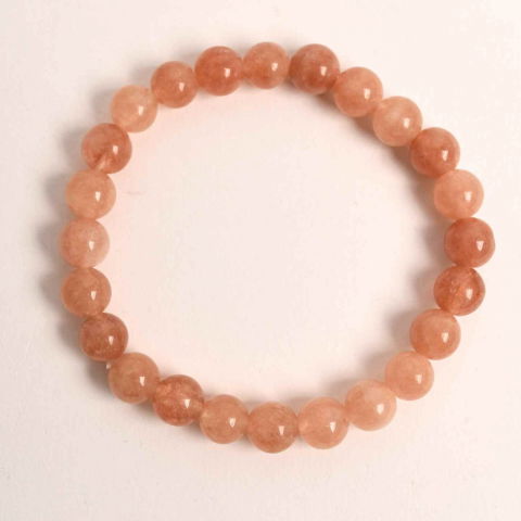 Bratara elastica cu piatra soarelui 8mm – Incredere si abundenta [7]