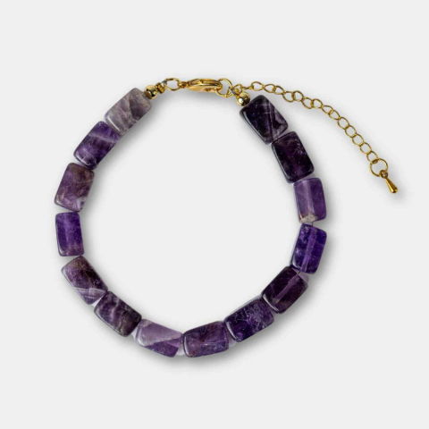 Geometrie Spirituala – Bratara cu Ametist Natural [8]