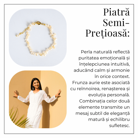 Bratara boho chic cu perle baroce – Feminitate si rafinament [5]