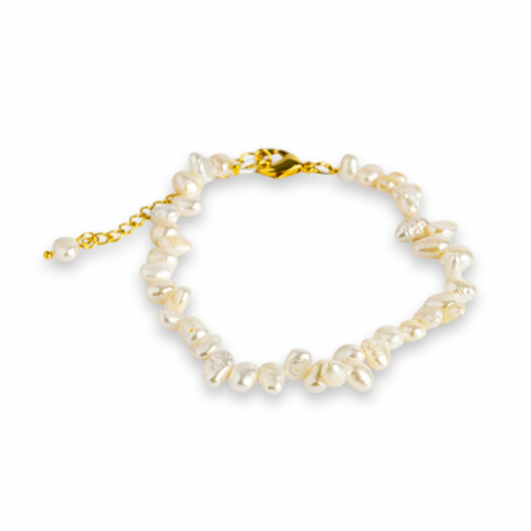 Bratara boho chic cu perle baroce – Feminitate si rafinament [8]