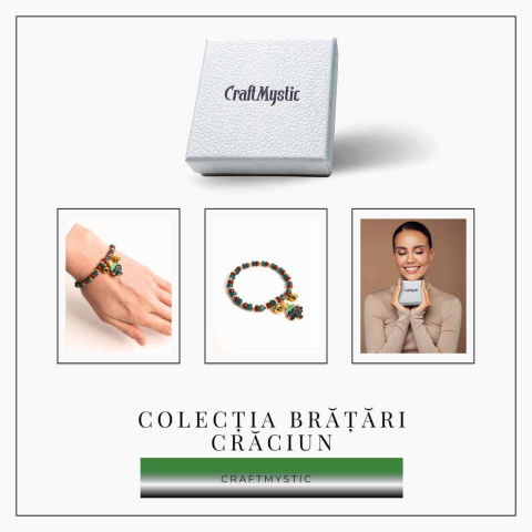 Bratara Jasp Rosu, Verde cu Bradut si Clopotei – Protectie si Echilibru [2]