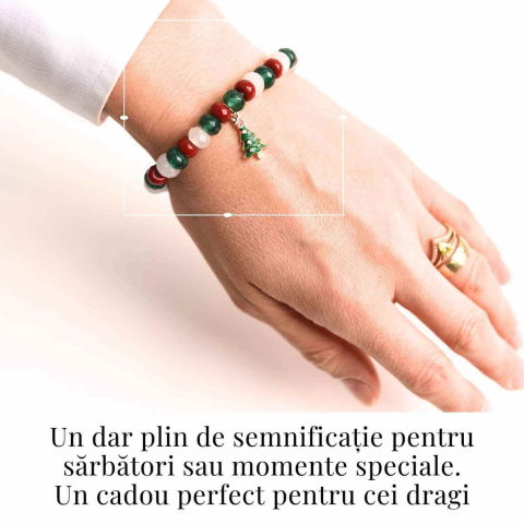 Bratara Jasp Rosu, Verde si Jad Alb – Echilibru si Protectie [1]