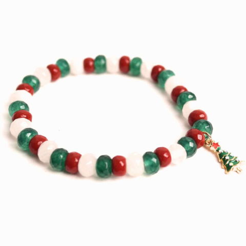 Bratara Jasp Rosu, Verde si Jad Alb – Echilibru si Protectie