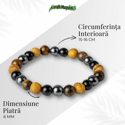Alchimia Protectiei – Bratara cu Cristale Radacina si Palo Santo Purificator [3]
