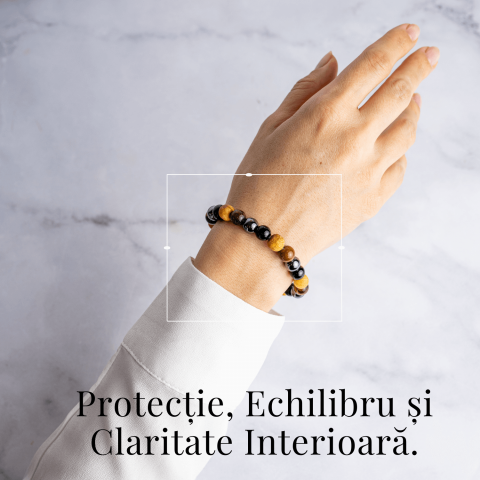 Alchimia Protectiei – Bratara cu Cristale Radacina si Palo Santo Purificator [1]