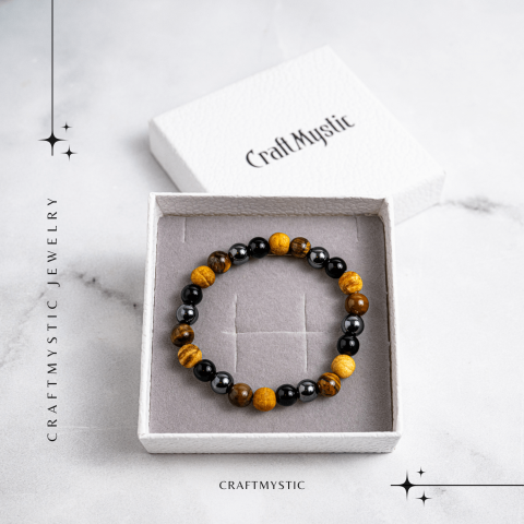 Alchimia Protectiei – Bratara cu Cristale Radacina si Palo Santo Purificator [6]