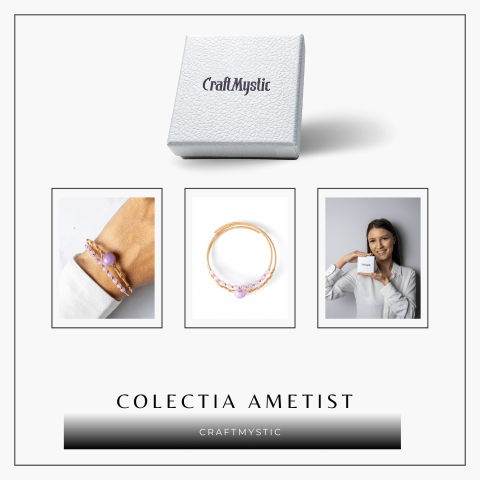 Echilibru si Liniste – Bratara din Ametist Natural [7]