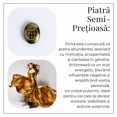 Moneda Zibu cu pirita – Abundenta si energie divina in buzunarul tau [3]